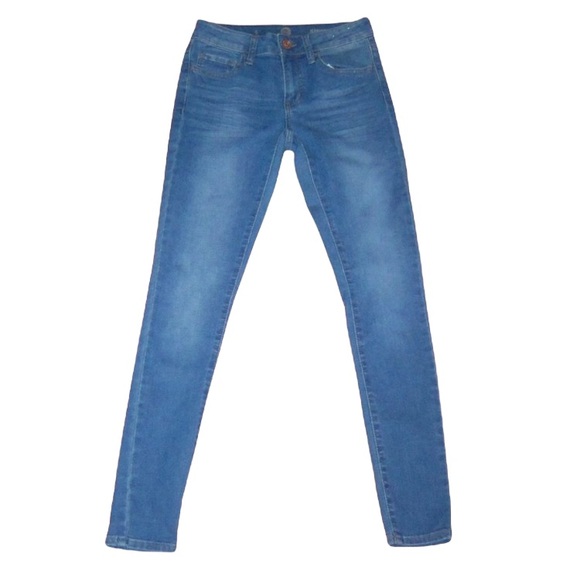 SO Denim - SO Blue Jeggings Jeans - Juniors Size 5 (27x29)